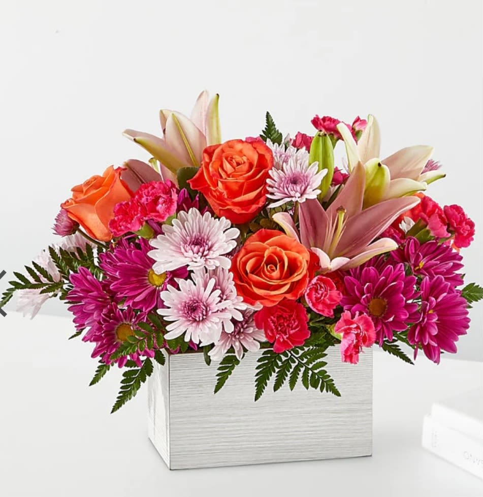 Light Of My Life box Light Of My Life box - Colorful flowers in a box