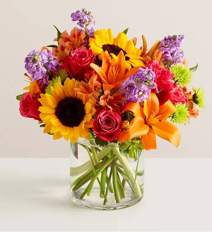 Fields of Europe - Mix of tropical season flowers 