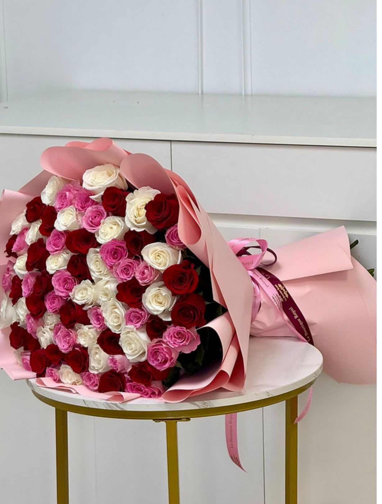 50 Roses Wrap  - Mix of roses 