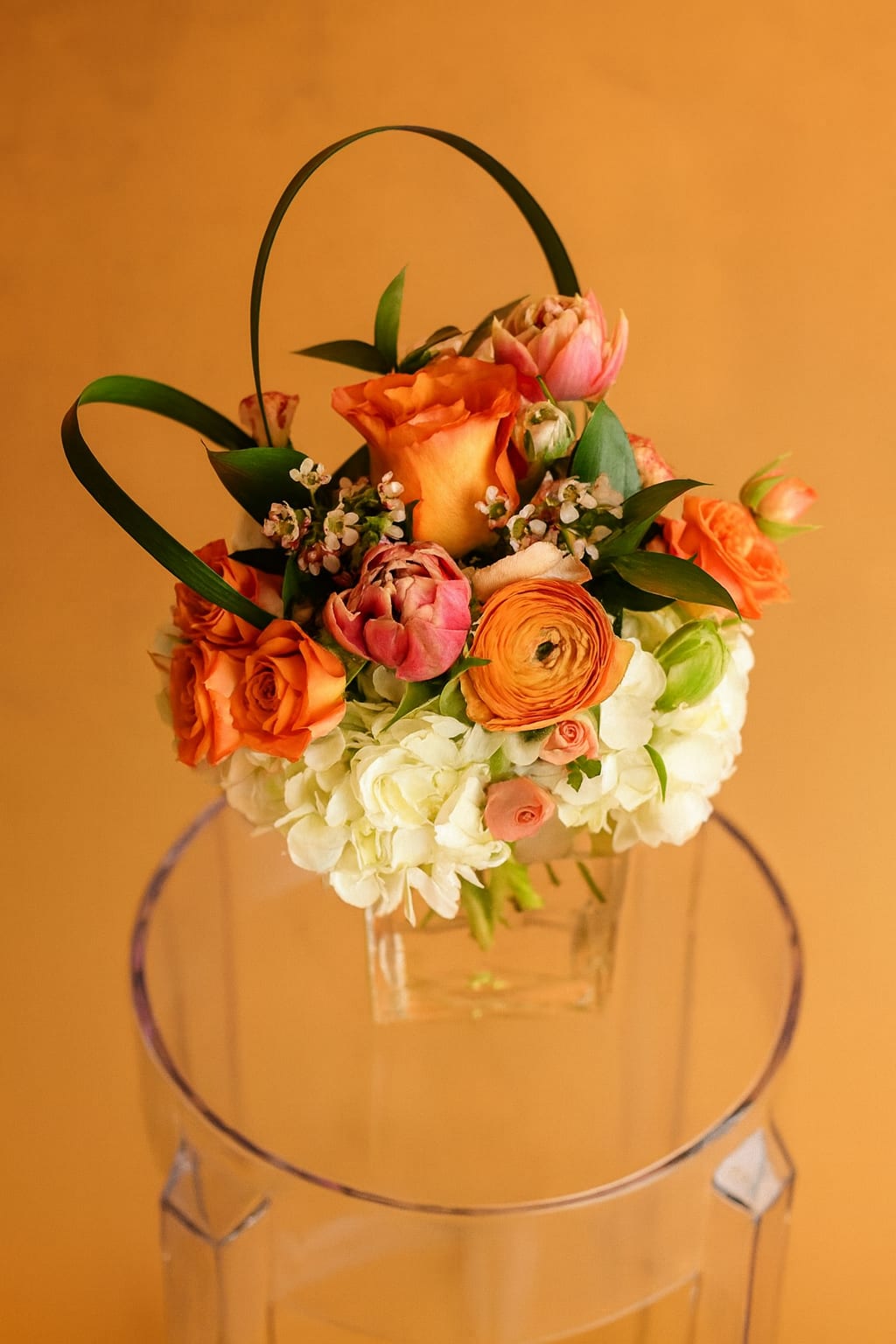 Sweet Mama! - Standard - Peach - Celebrate warmth and grace with Sweet Mama - a gorgeous mix of peach and orange roses, lush ranunculus, and hand-picked seasonal accents. Each arrangement will be crafted with love and care to be as close to the photo as possible.