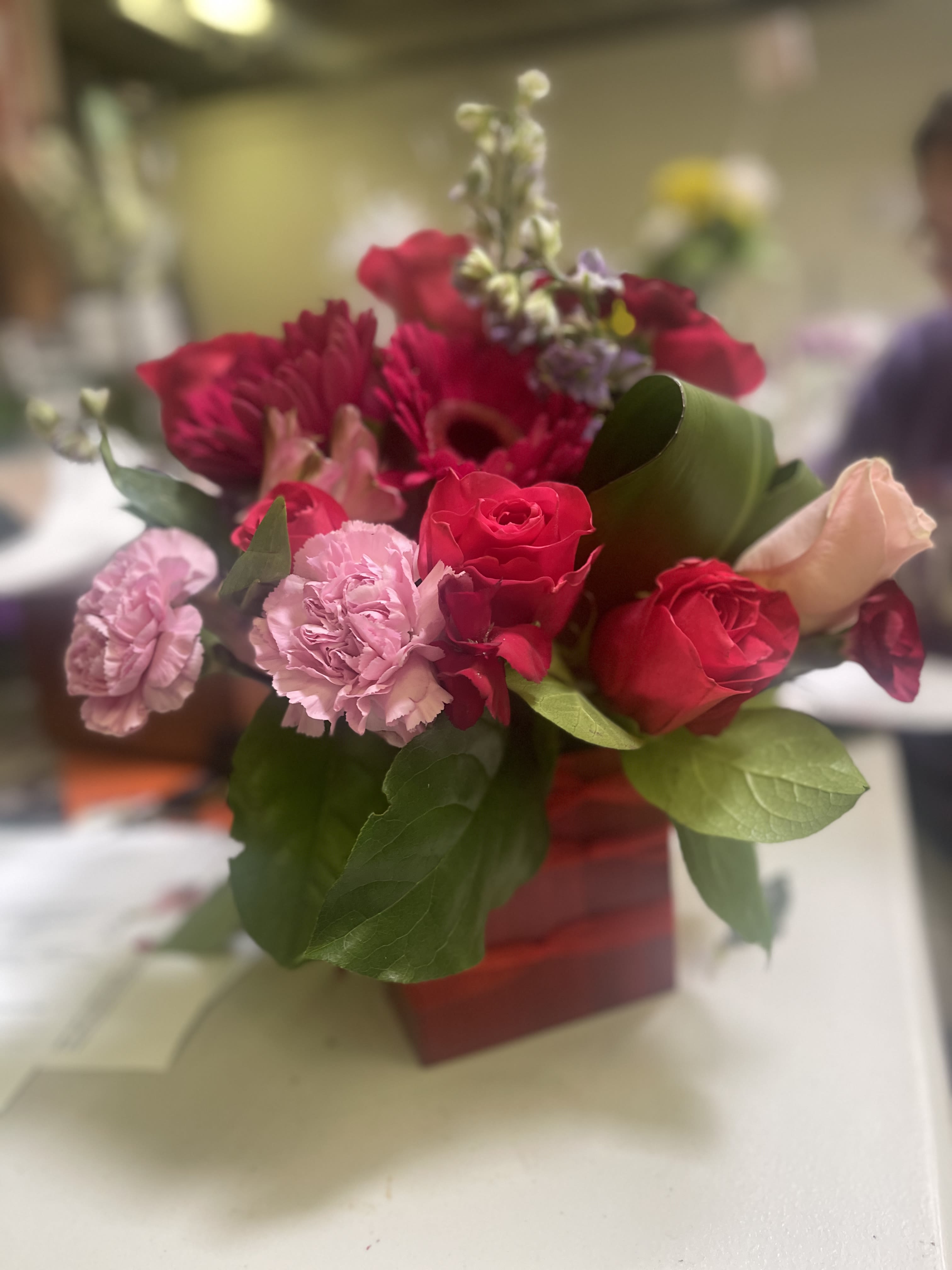 Red and Pink Flowers Red and Pink Flowers - Radiating elegance and romance, our Red and Pink Flowers arrangement is a stunning blend of timeless beauty and heartfelt charm. Featuring lush, velvety red roses paired with delicate pink carnations, this bouquet captures the perfect balance of passion and tenderness. Expertly arranged to highlight the rich contrast of colors, each bloom is hand-selected for freshness and quality, ensuring a vibrant display that will brighten any space. Ideal for anniversaries, birthdays, or simply to say “I care,” this arrangement makes a memorable gift for any occasion. Whether you’re celebrating love, friendship, or a special milestone, Red and Pink Flowers is a graceful expression of your sentiments — delivered with care and designed to impress.