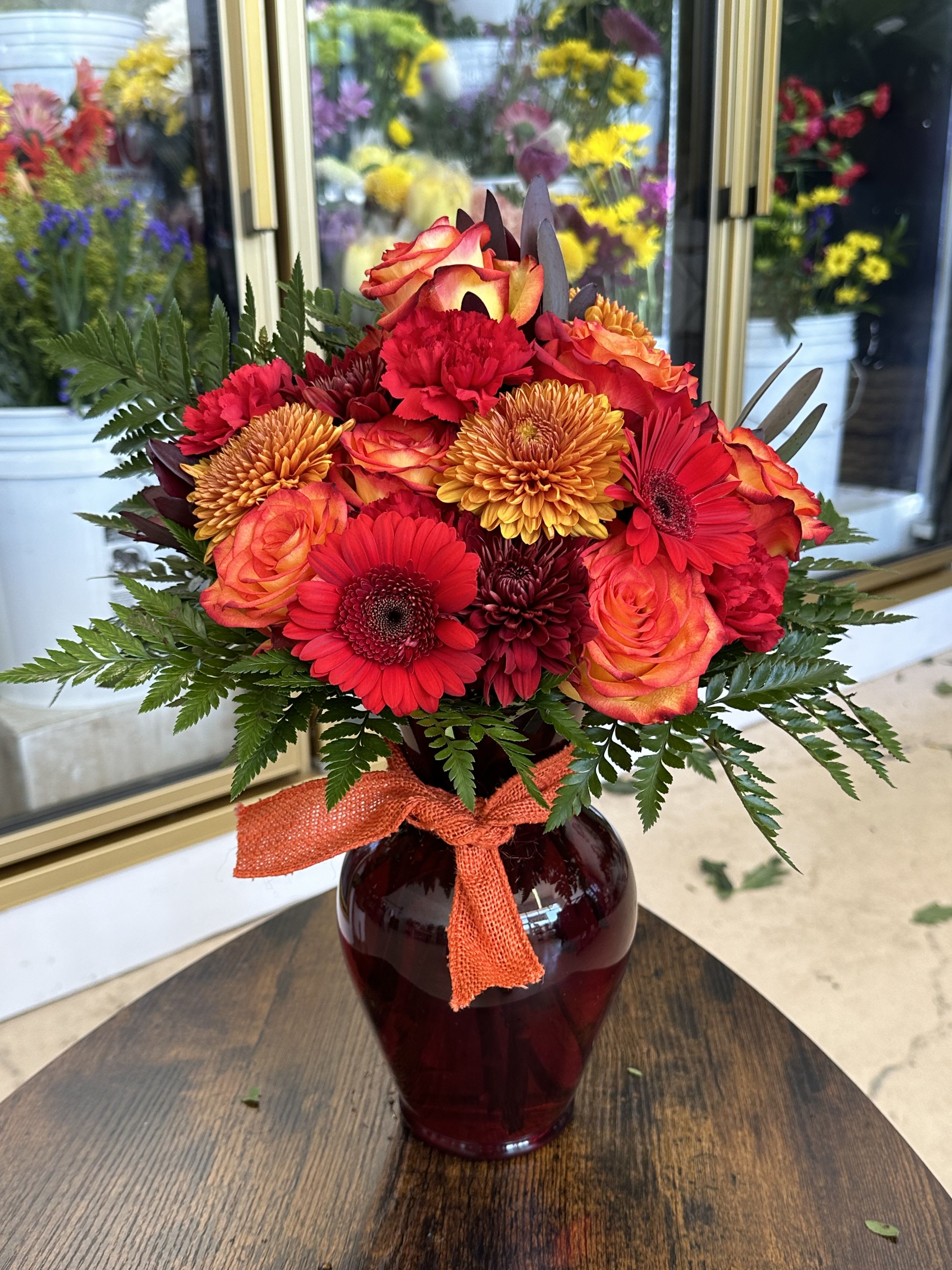 FALL Designer's Choice FALL Designer's Choice - Florist uses creativity to make a custom FALL arrangement!