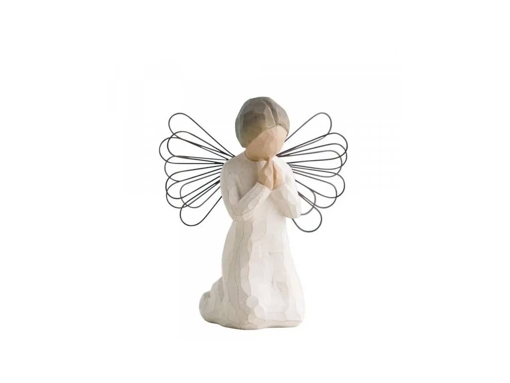 Willow Tree-Angel of Prayer Willow Tree-Angel of Prayer - Incredible gift for many occasions. Our Willow Tree collection can be sent to a home, business or funeral service. "Angel of Prayer" For those who believe in the power of prayer.