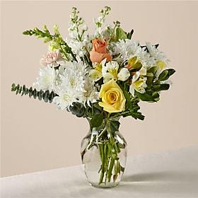 My Only Sunshine My Only Sunshine - Inspired by the heartwarming song many of us heard our mother sing to us. This bouquet's sunny yet subtle disposition brightens up the room the moment it arrives.