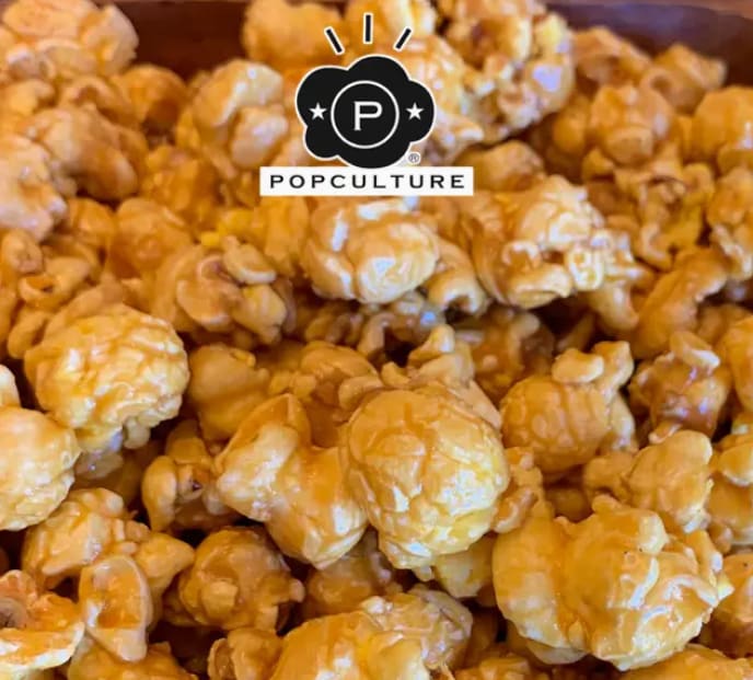 EXTRA BUTTERY CARAMEL GOURMET POPCORN EXTRA BUTTERY CARAMEL GOURMET POPCORN - Classic, handcrafted caramel with extra butter! Our gourmet popcorn is air popped, hand crafted, and seasoned to perfection.