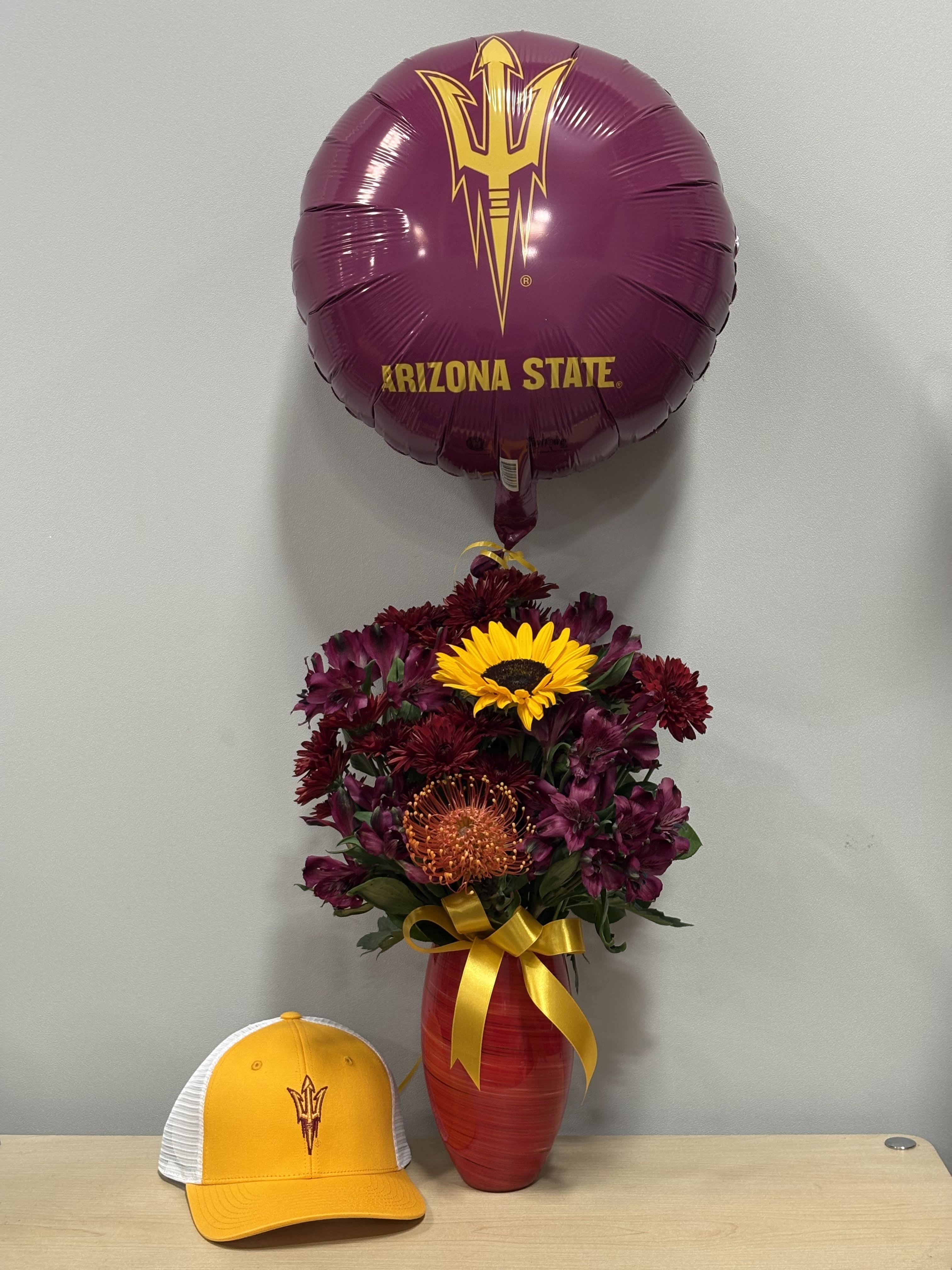 ASU Sunset Harvest & Hat ASU Sunset Harvest & Hat - As shown