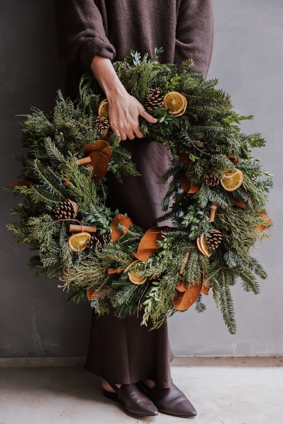 Decorate Pre-made Wreath! 12/4/25 Decorate Pre-made Wreath! 12/4/25 - Decorate a pre-made Christmas wreath! What can I add to it may you ask? Christmas greens like cedar, junipier, pine. Gold bells, birds, magnolia leaves, seaglass, starfish, dried fruit. Velvet ribbon, satin ribbon, burlap ribbon Event Details! December 4th, 2025 5:30-7:30 Location: Florals By Kait At Checkout, choose pickup option for the date of the class. Thank you! Come enjoy wine, charcuterie, and apps while blasting Christmas tunes and the soaking in the smell of fresh Christmas Greens!