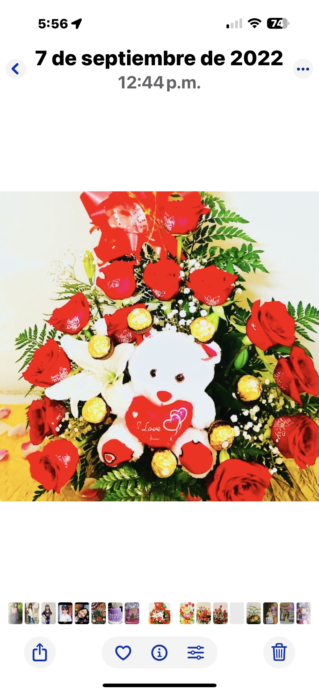 Tiernas Caricias ..M&amp;R Expressions Rosas Personalizadas - Ramo de rosas y peluche