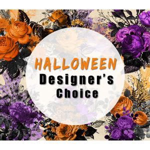 Halloween Designer Choice Halloween Designer Choice - Trick or treat yourself with these boo-tiful blooms! We’ll make you something perfect for the holiday. Send these festive fresh flowers to someone who deserves them!