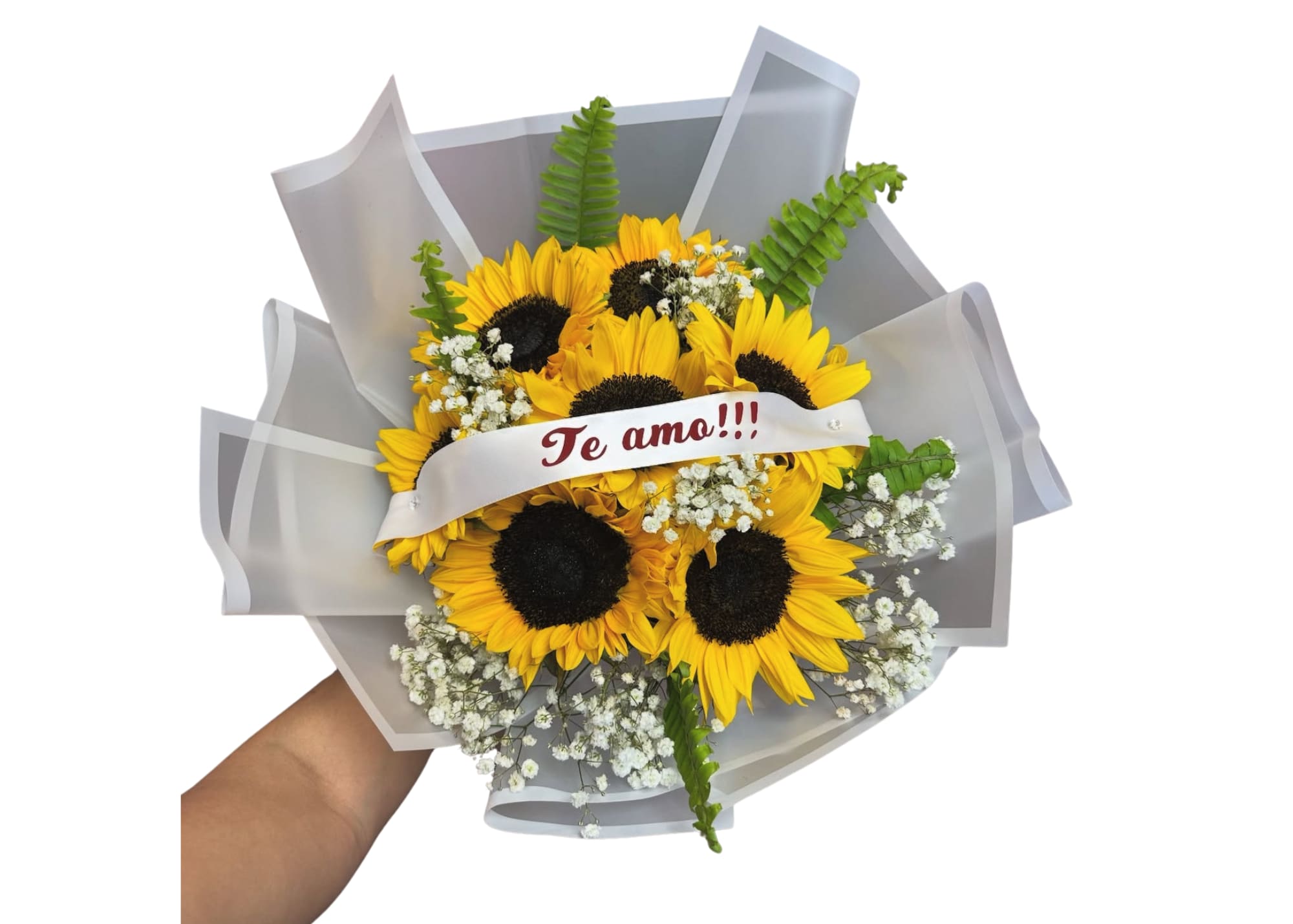 mini sunflower  - small bouquet