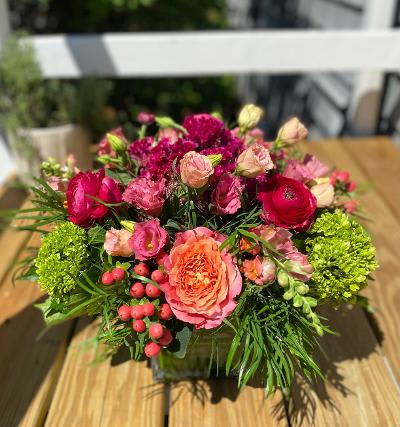 Berry Bliss - Low, lush bright pinks and corals