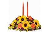 CELEBRATE FAMILY CENTERPIECE CELEBRATE FAMILY CENTERPIECE - THIS DOUBLE CANDLE CENTERPIECE IS PERFECT FOR ANY THANKSGIVING TABLE