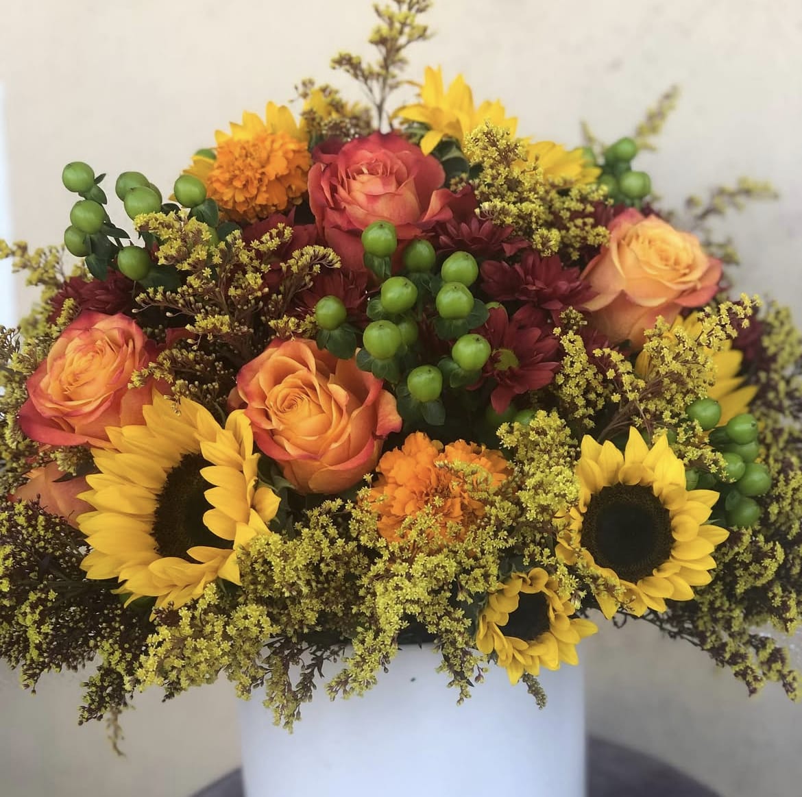 Autumn Blooms  - Sunflowers and seasonal blooms 