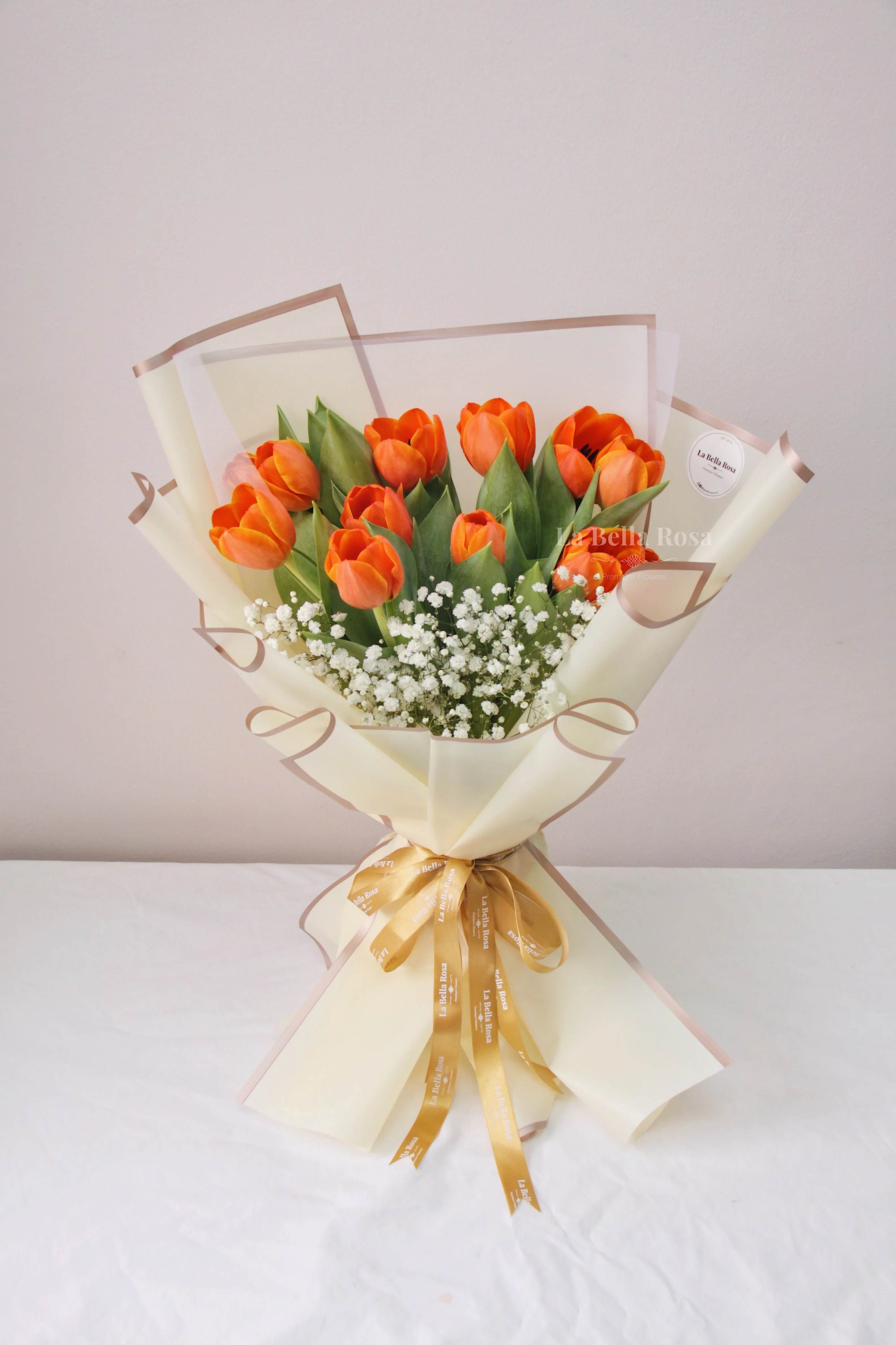 Orange Tulips Bouquet Orange Tulips Bouquet - Orange Tulips Bouquet
