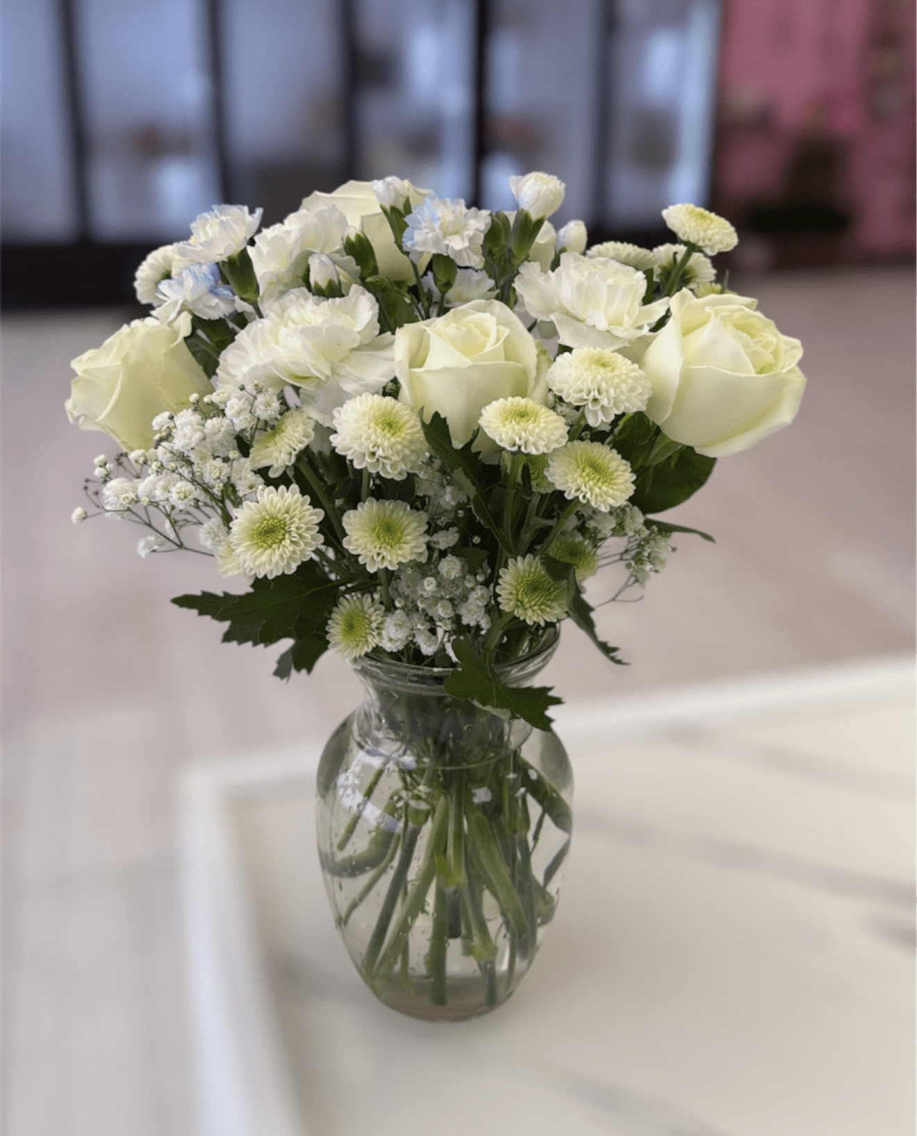 Thinking Of You Thinking Of You - . Please note that florists may need to make substitutions based on inventory to ensure the freshest blooms are delivered, while maintaining the arrangement's overall aesthetic.