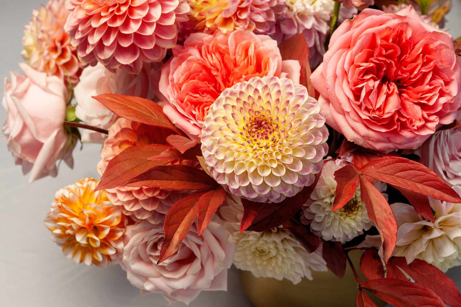 Hello Fall Hello Fall - A vibrant mix of warm-toned fall blooms for a cheery seasonal gift!