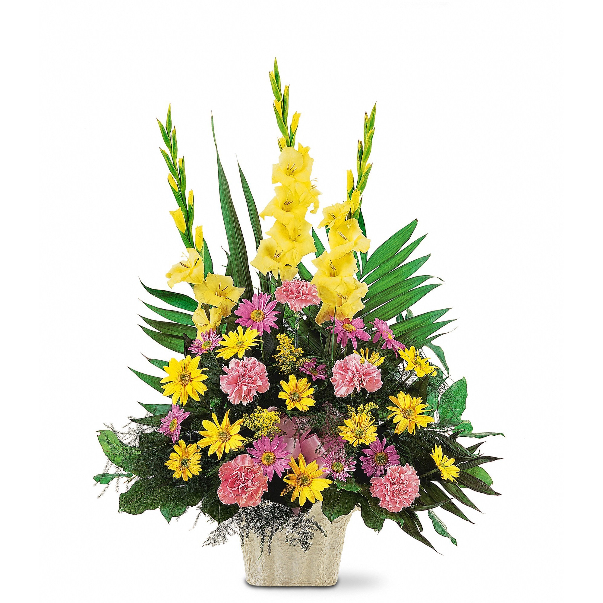 Warm Thoughts Arrangement by Teleflora Warm Thoughts Arrangement by Teleflora - This pastel arrangement will express your sympathy and lovingly show your warm thoughts.