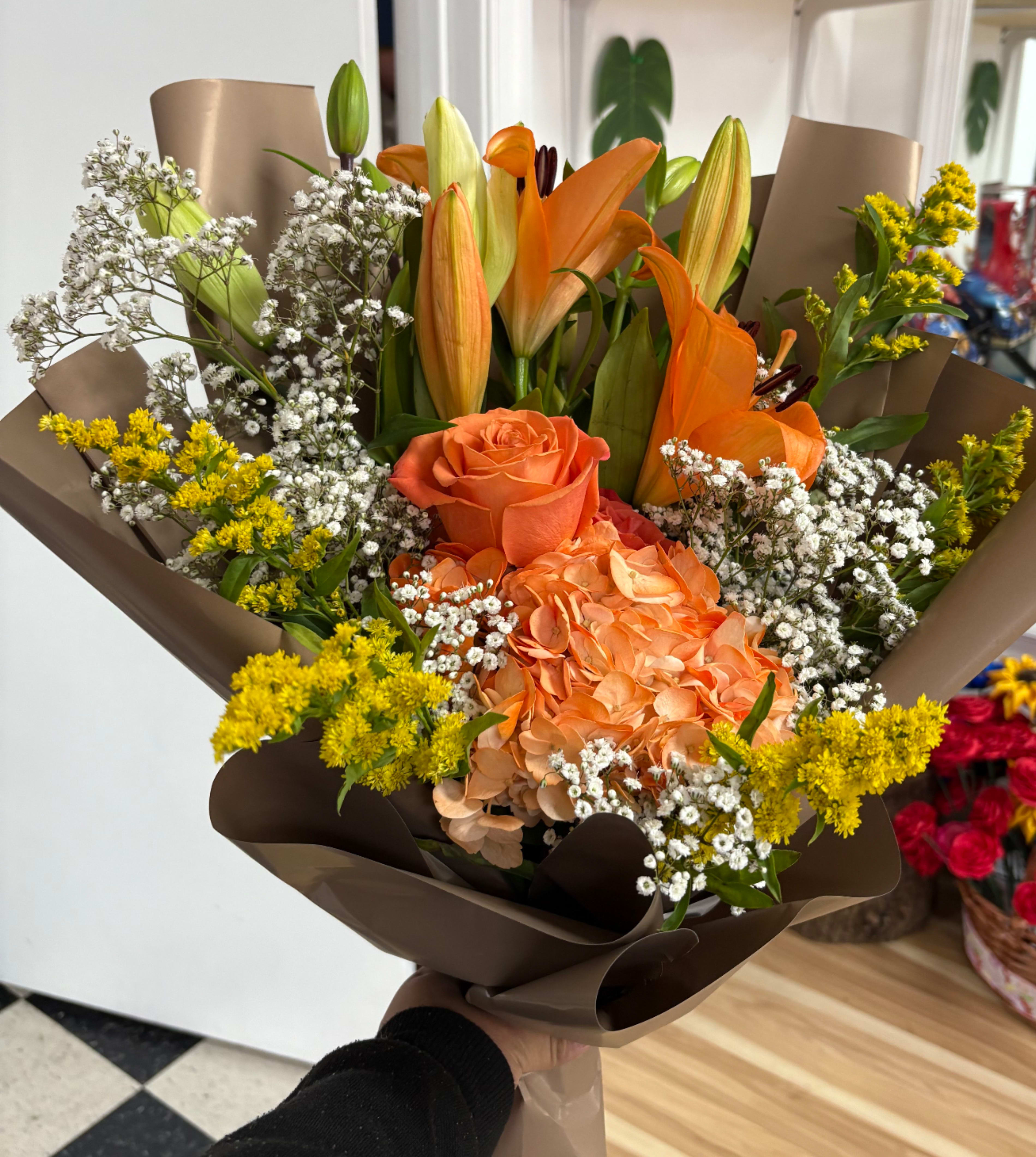 Boo Bouquet  - A bouquet full of love for the coming season. 