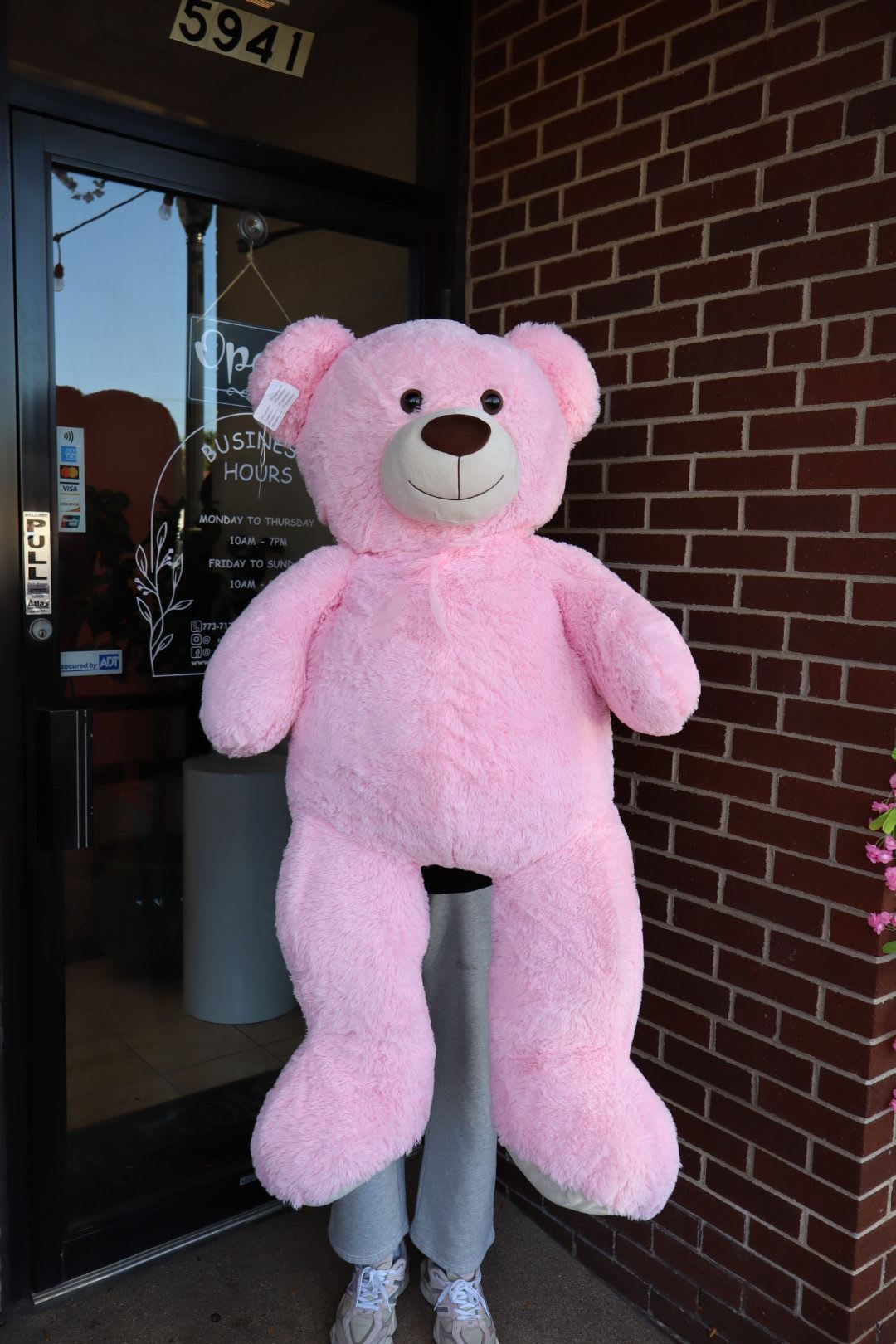 Giant - Embrace King Bear -  The king of cuddles has arrived! Towering in size and overflowing with softness, Embrace King Bear is the ultimate plush companion. Perfect for making a grand gesture or creating a cozy corner of comfort in any space.