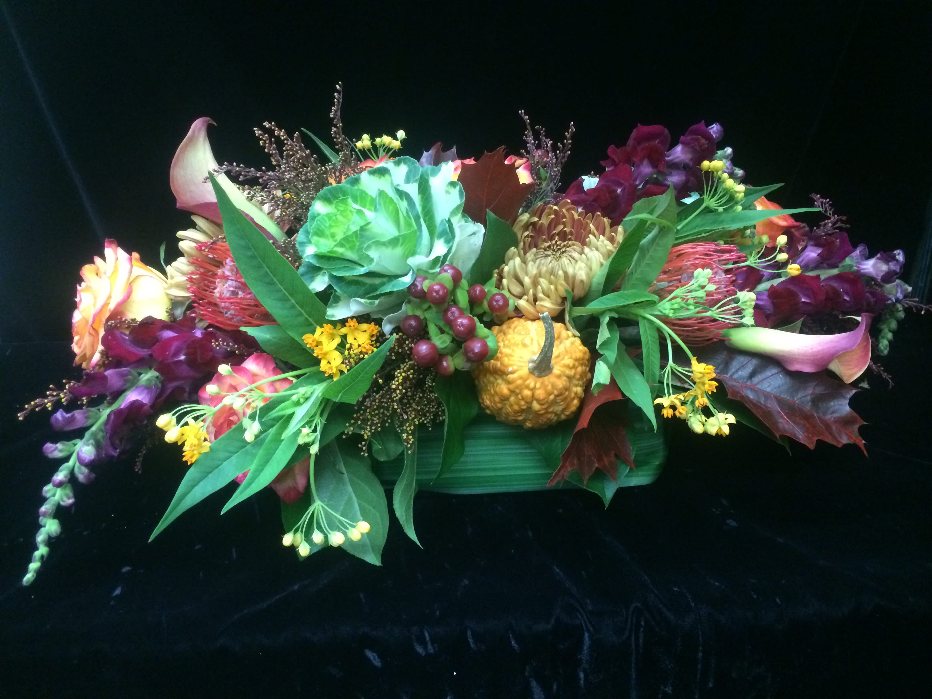 Cornucopia - All the rich textures and foraged elements brought together to accent the seasons festivities Make your gift extra special and add the chocolate Advent Calendar!