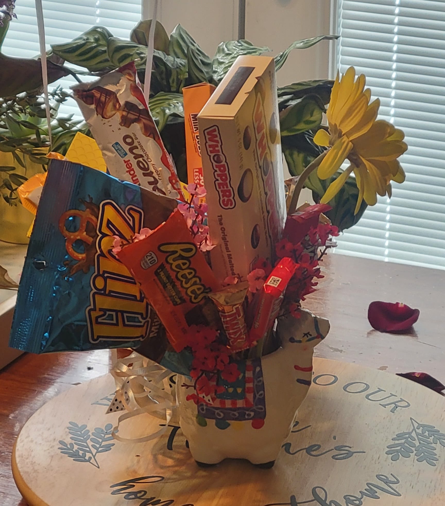 Candy Bouquet - Something fun for the whole family.  Make someone special smile.  Bouquet made with assorted candy of your choosing.