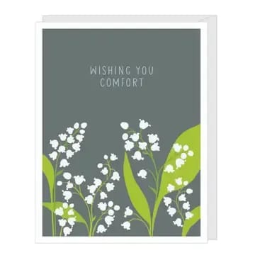 &quot;WISHING YOU COMFORT&quot; CARD - Perfect card to wish someone well!