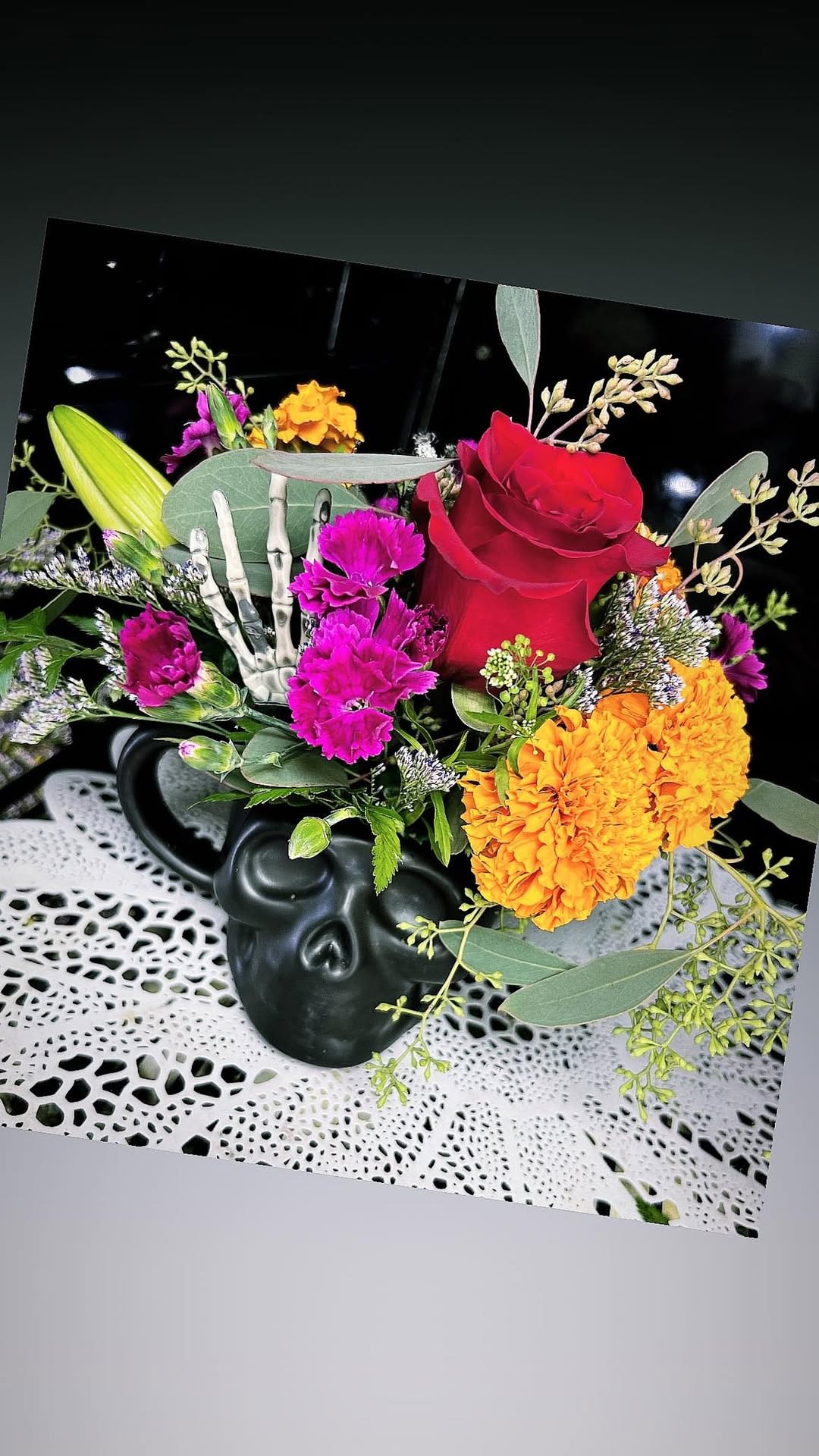 Special Spooky Mug - Designer’s choice spooky mug: choose between a pumpkin or a skull design to embrace Halloween vibes.