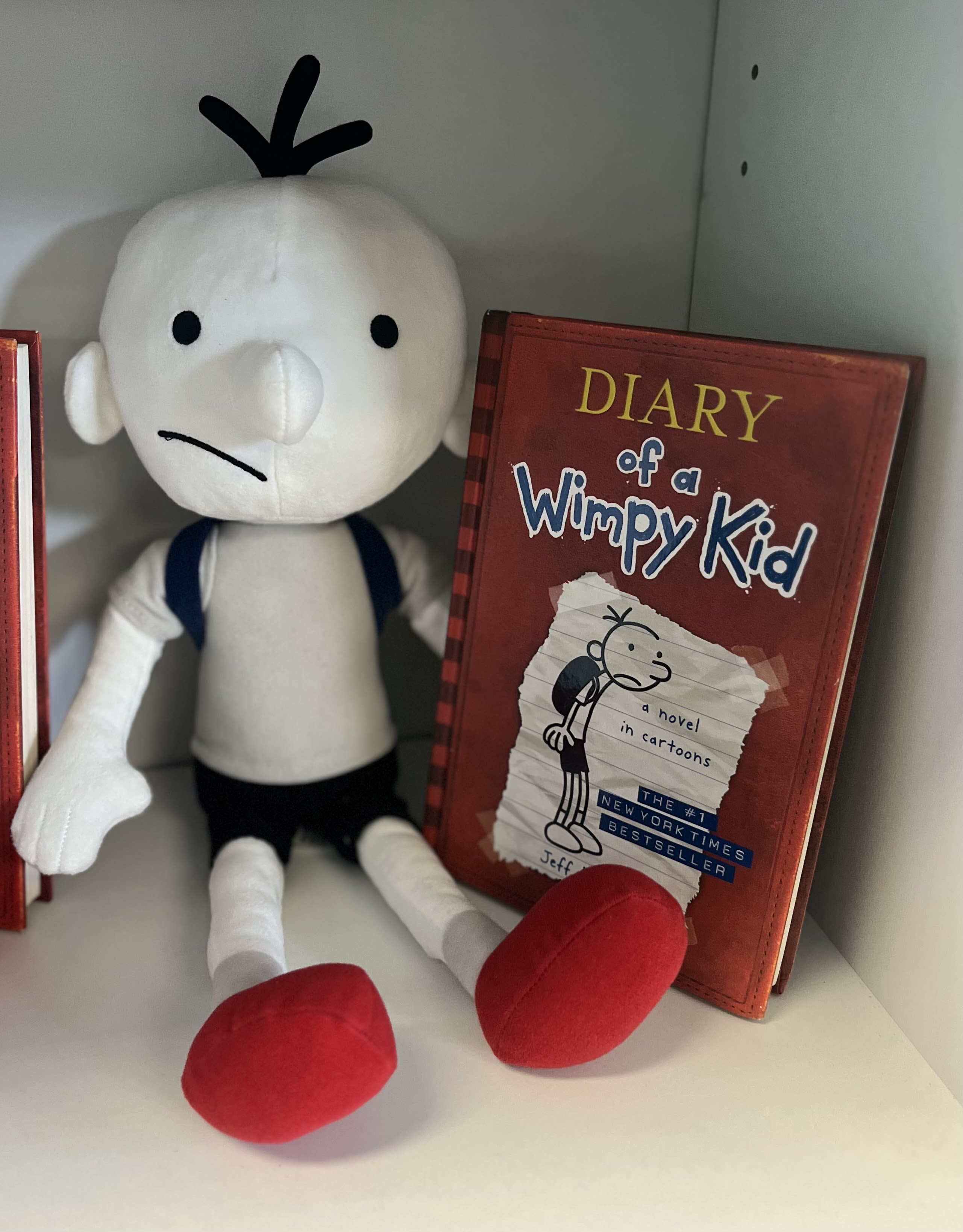 Diary of Wimpy Kid Plush and Book  - medium size plush with book 