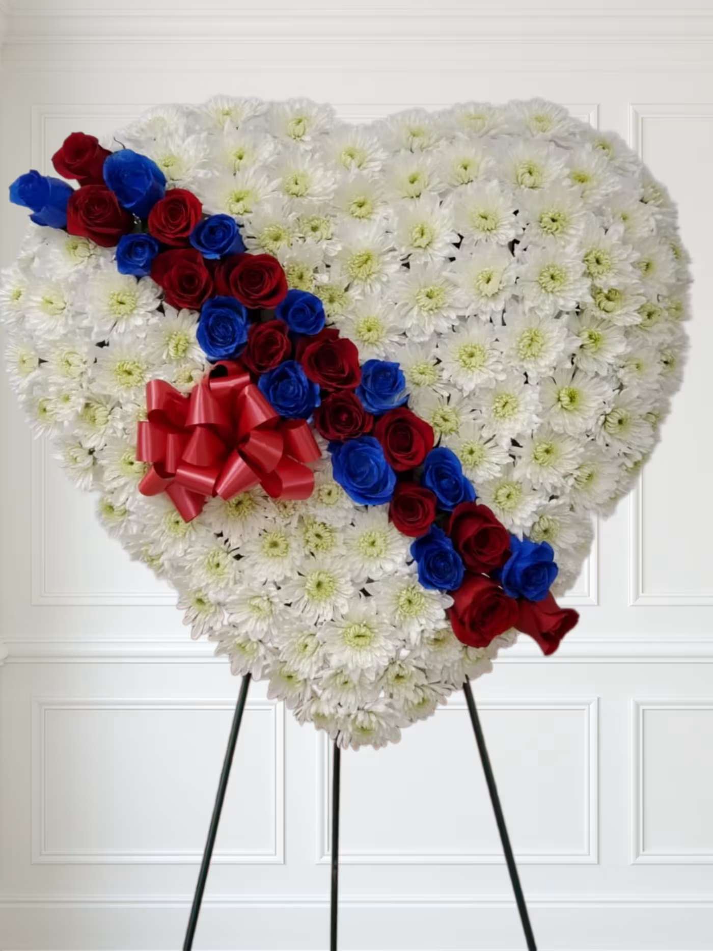 Red, Blue and white bleeding heart  Red, Blue and white bleeding heart  - Blue and Red bleeding heart