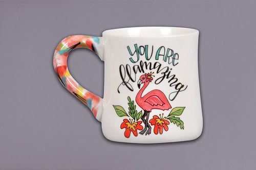 Flamazing Mug - Cute mug for your flamingo lover.