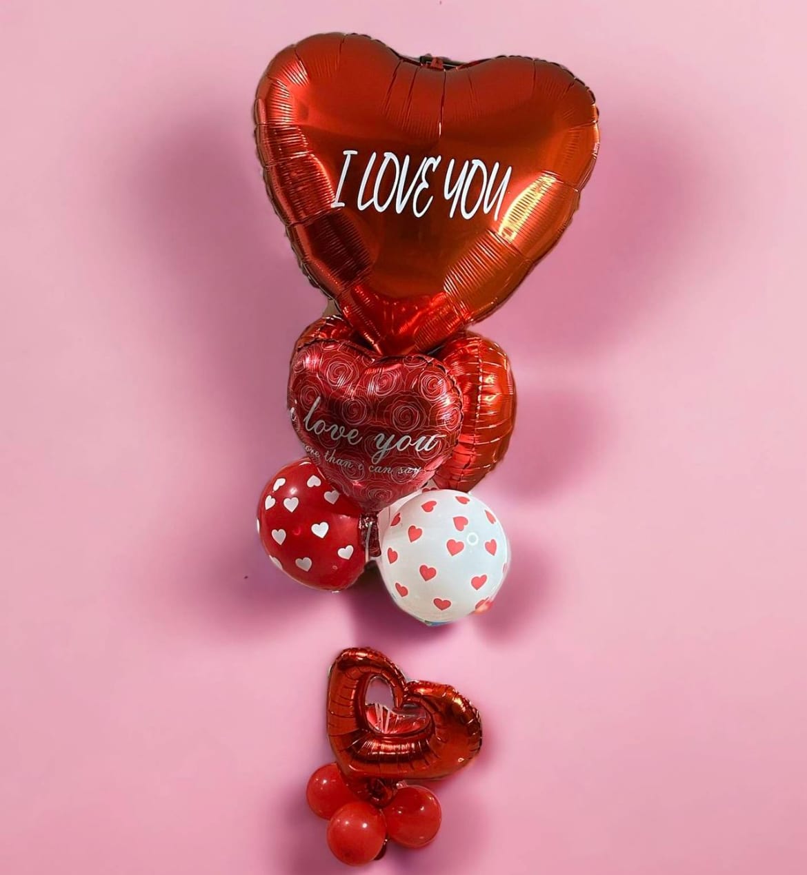 I Love You Forever Balloon Arrangement - I Love You Forever Balloon Arrangement