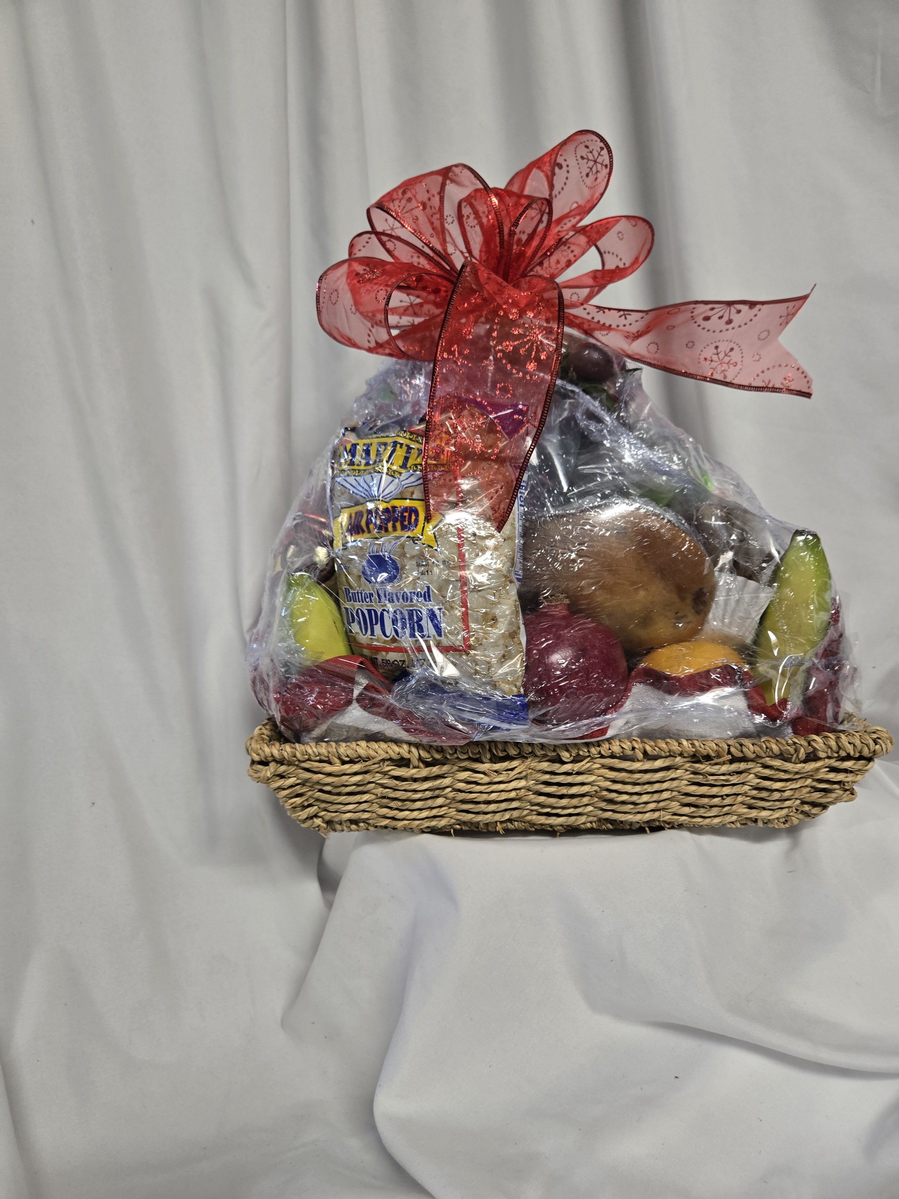 fruit basket - fruit basket with  goodies