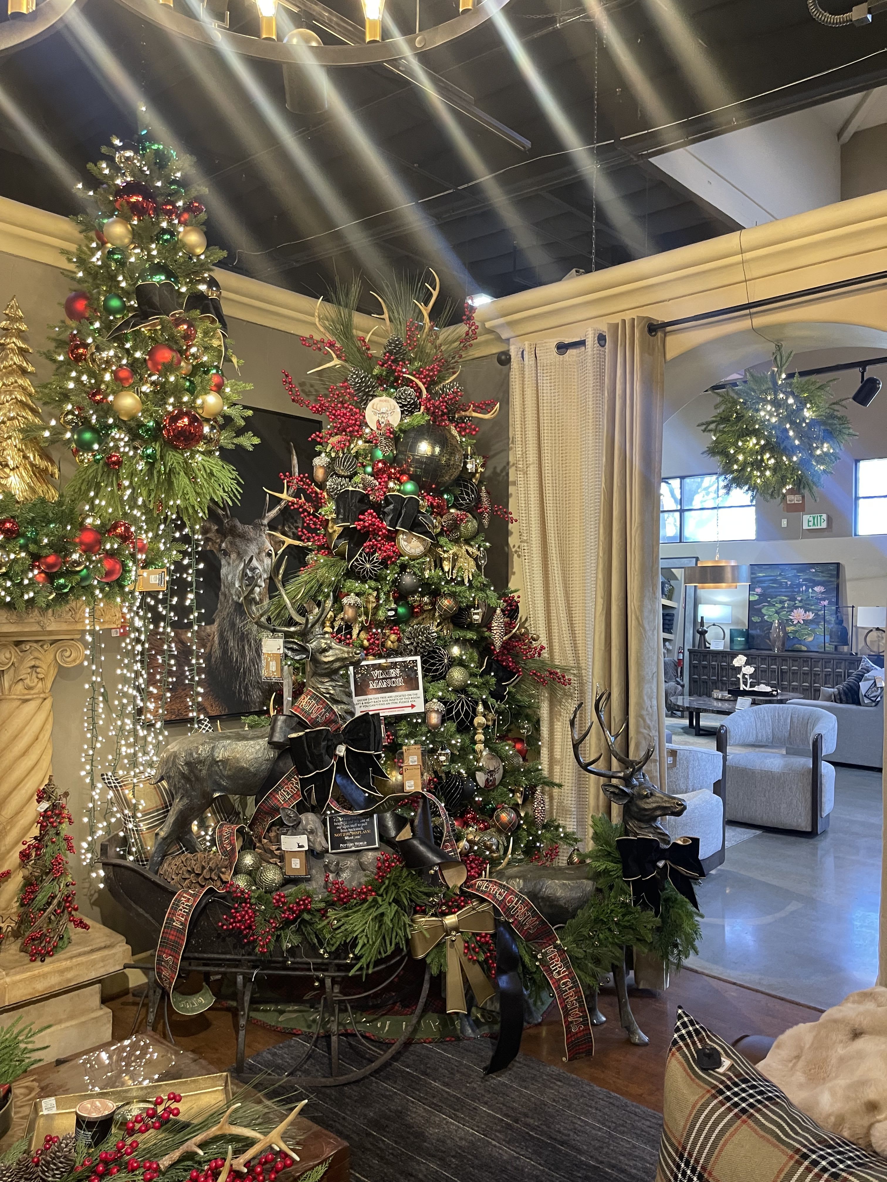 Christmas Tree Decorating - We come to your house or business and decorate your tree with your decorations!  Let us spruce up your Christmas for you!  Pick a date you would like and I will call you to confirm the install date!