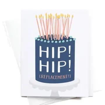 &quot;HIP! HIP! (REPLACEMENT&quot; CARD - Perfect card to celebrate a birthday!
