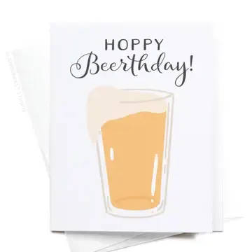 &quot;HOPPY BEERTHDAY&quot; CARD - Perfect card to celebrate a birthday!