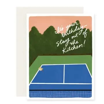 &quot;IT'S YOUR BIRTHDAY!&quot; PICKLEBALL CARD - Perfect card to celebrate a birthday!