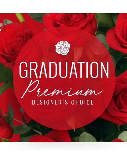 Designer's Choice - Graduation Premium - It takes an extraordinary person to make it to through this major stepping stone in life, so send extraordinary flowers! Our Premium Designer’s Choice Graduation arrangement is the perfect way to say, “Congratulations!” They’re sure to be appreciative of flowers as beautiful as these.