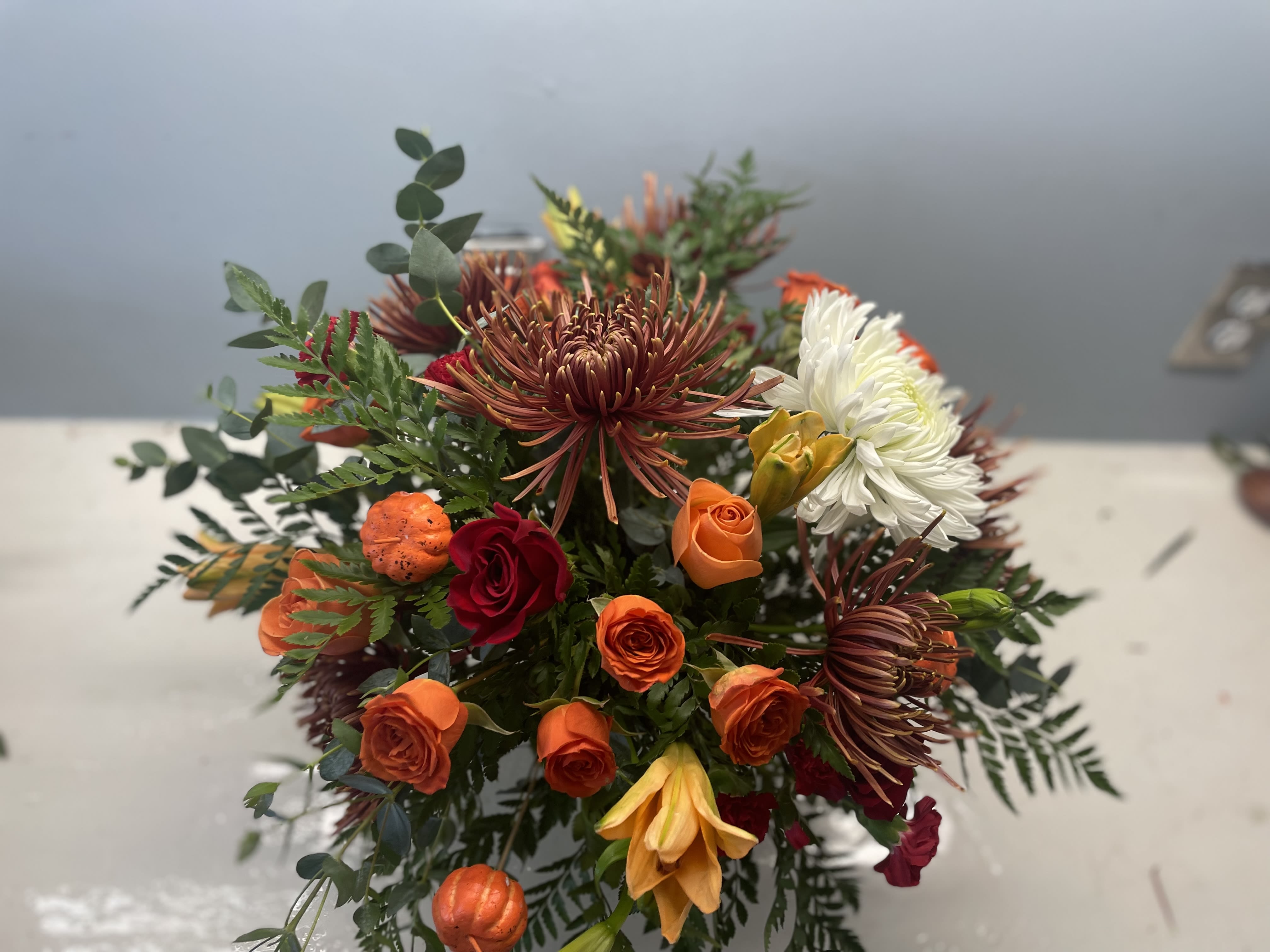 Holiday table - A long and elegant centerpiece for your thanksgiving table! Candles included- just place on your table and light! Or a perfect gift to bring to someone’s house