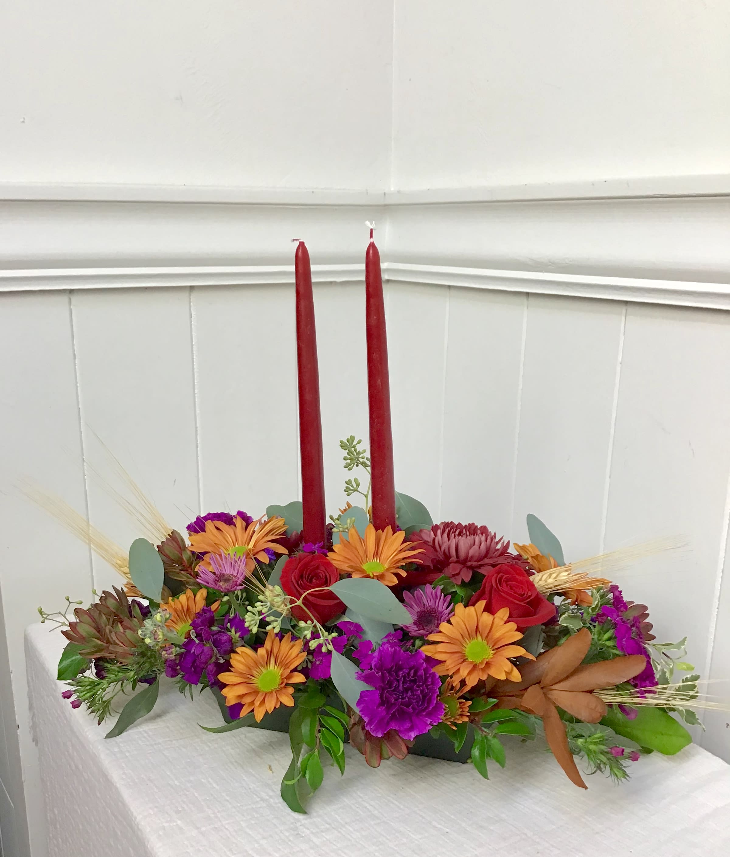 Sweet Fall Centerpiece  - A sweet centerpiece for your table. Perfect for your family gathering.