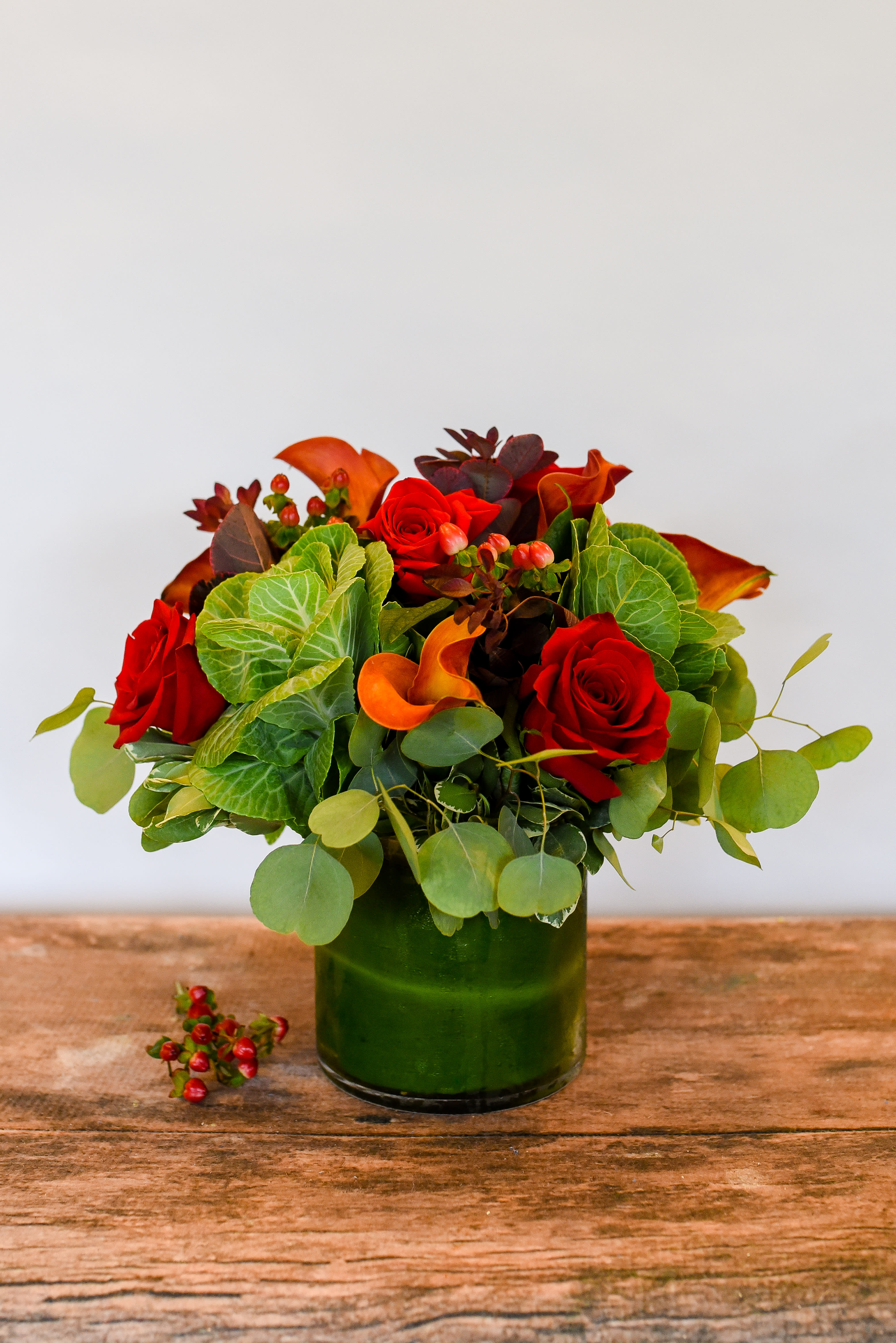 Opulent - Deep, rich fall tones to bring out the season.