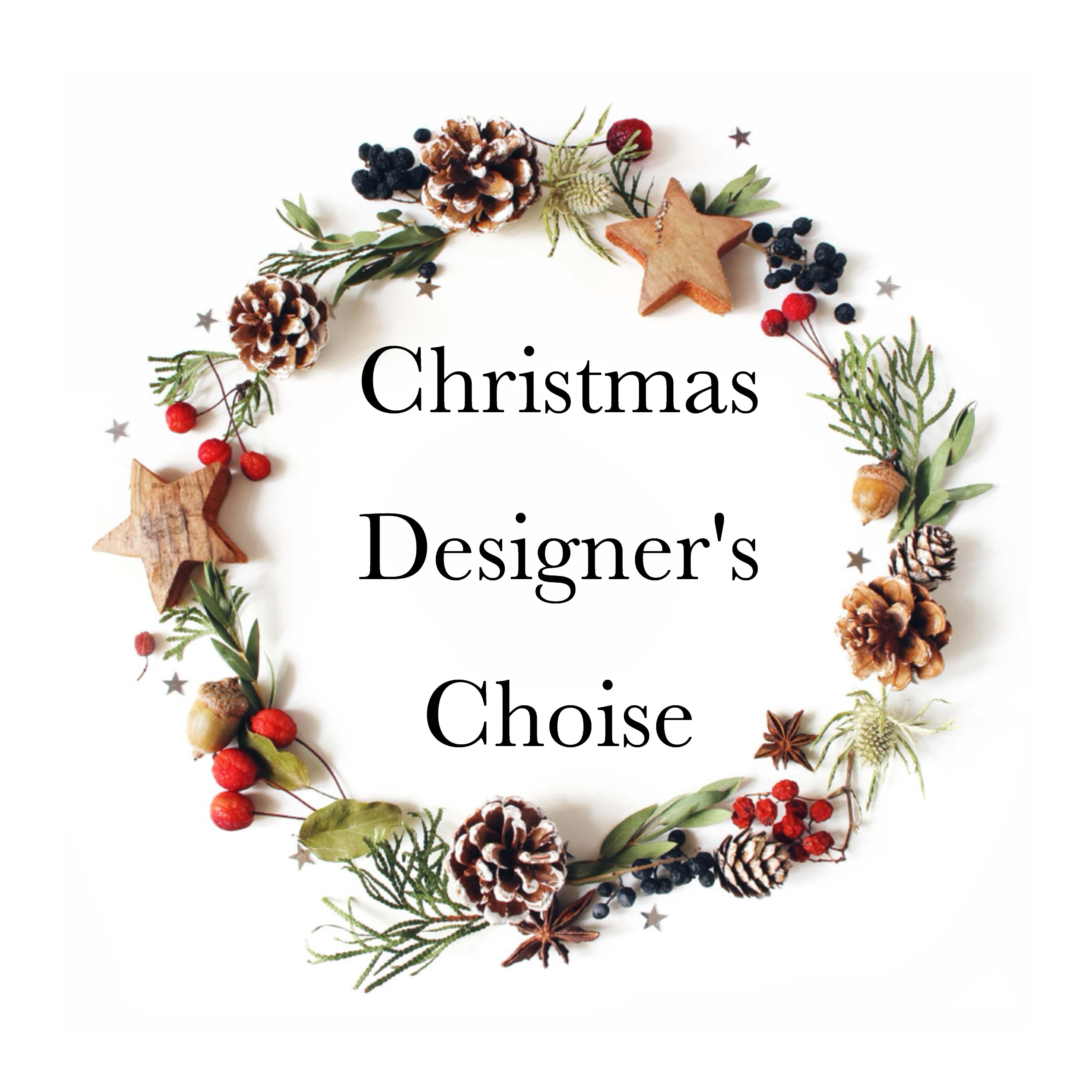 Christmas Designer's Choice $100 | $150 | $200 - Our talented in-house design team at Little Peony will create a custom arrangement with the day's freshest and most beautiful blooms for that person in any style! Choose from 3 different price points! If you prefer color or flowers, please add a note during checkout under special instructions for your floral designer.