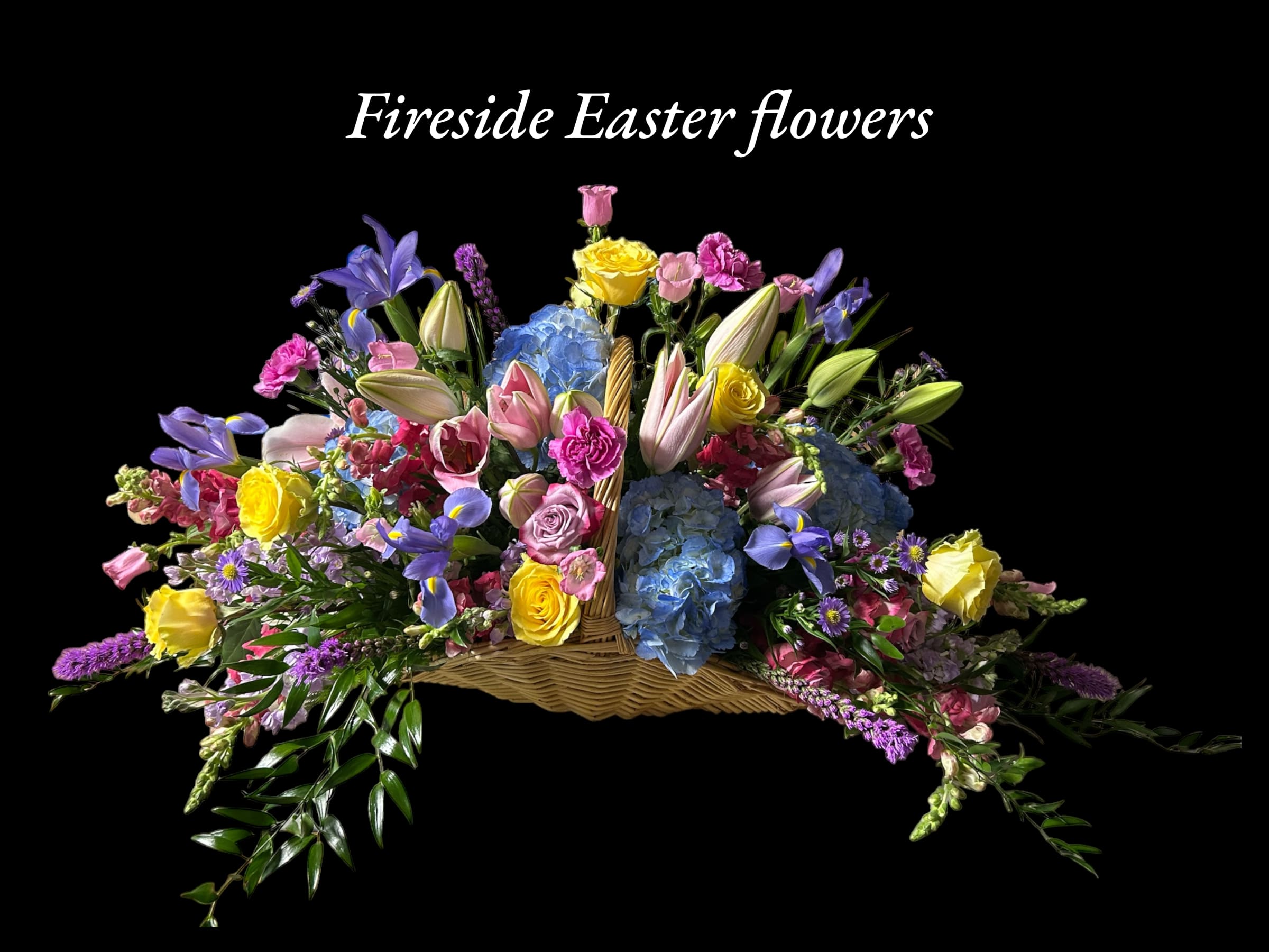 Fireside Easter Flowers - a