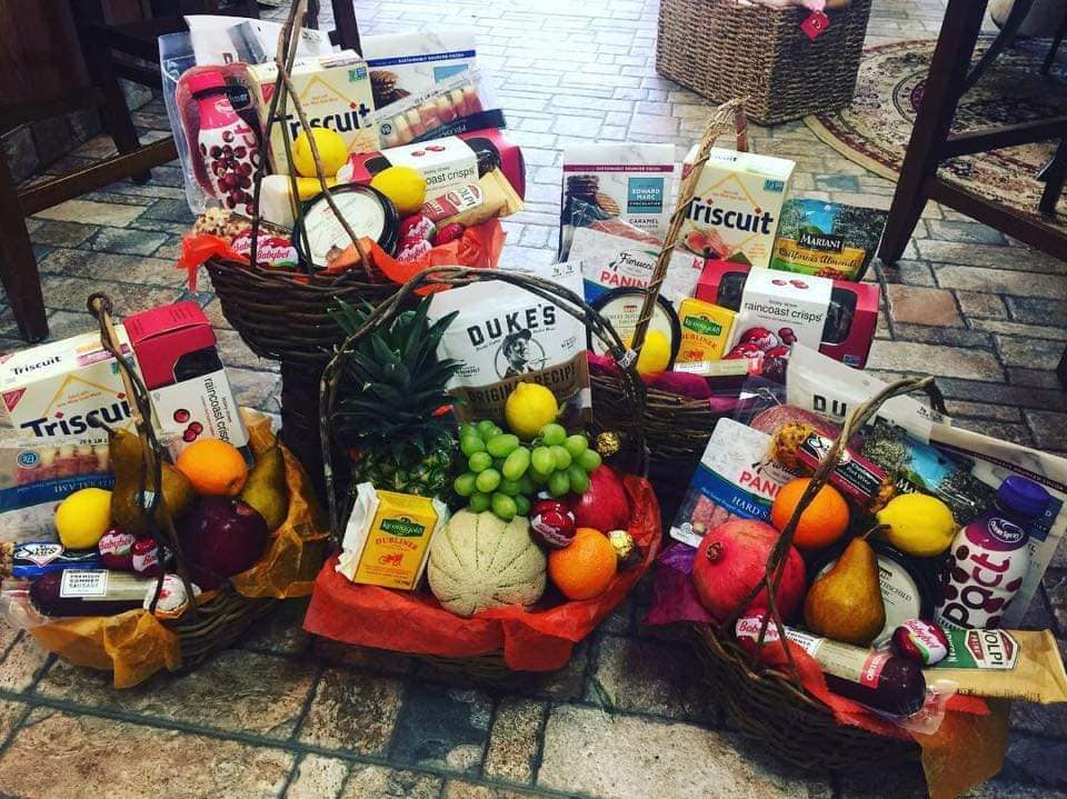 Gourmet Gift Basket Designer's Choice - Gourmet Gift Basket Designers Choice  Designers Choice Gourmet Gift Basket with creative snacks, fruits, chocolates, and goodies for any occasion. If you have anything particular that you know they love, put in the special instructions at check out, and we will do our best to accommodate.