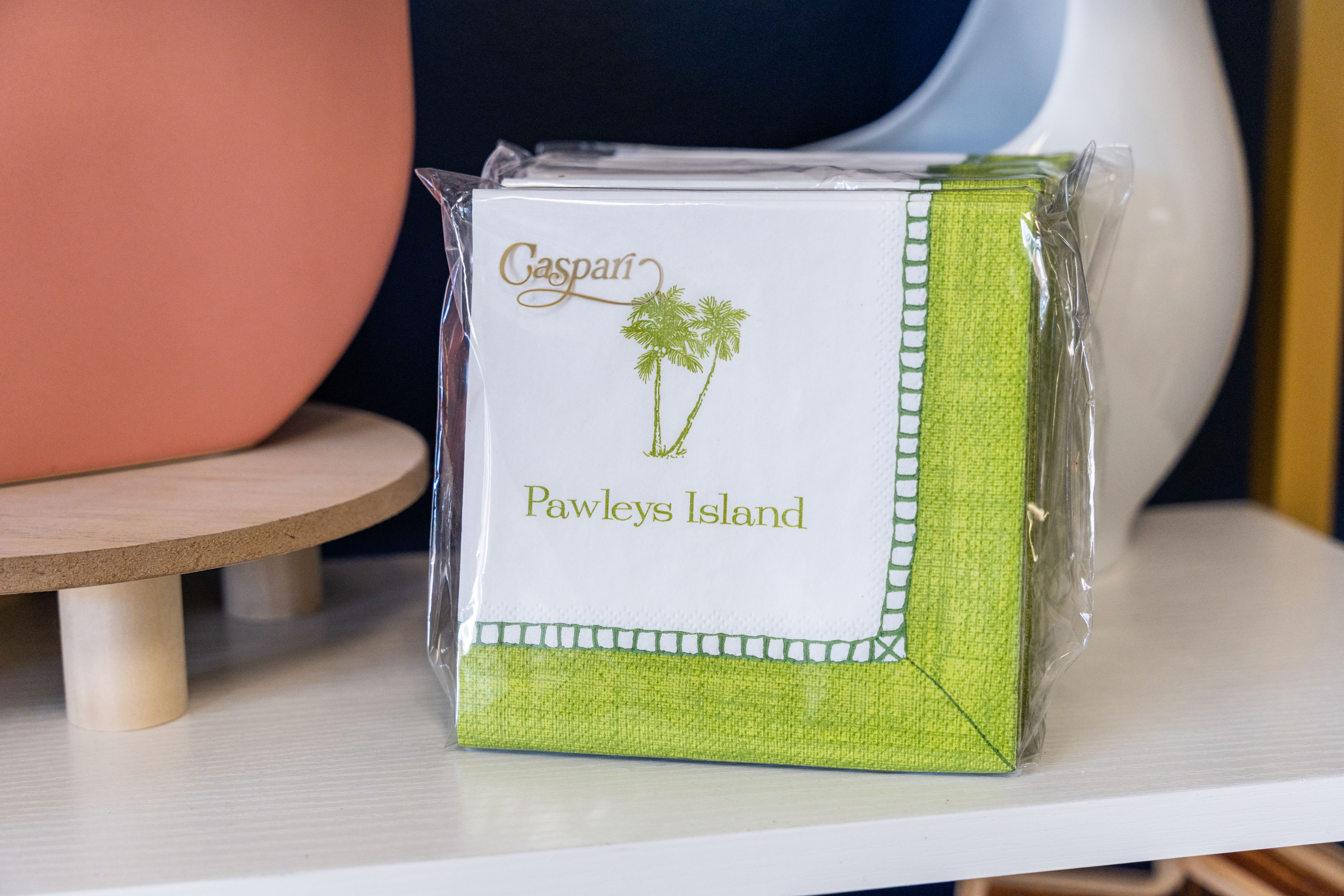'Pawleys Island' cocktail napkins - Make your setting and event special with this set of 'Pawleys Island' cocktail napkins!