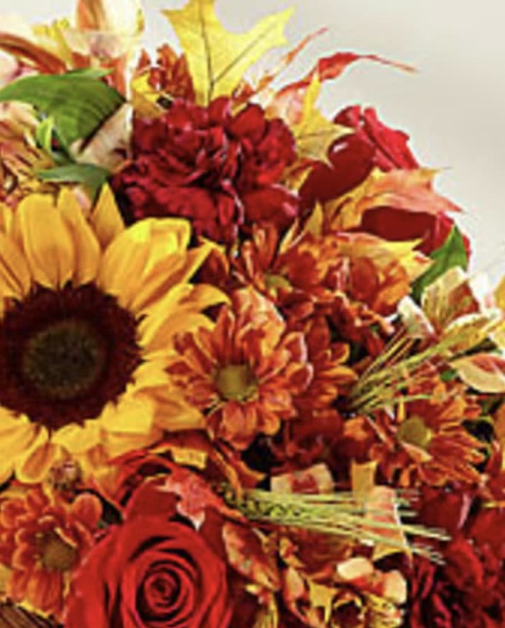 Fall Designer Choice - Mix of fall flowers 