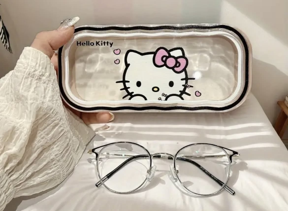 Hello Kitty Glasses Case - Plastic case for glasses 