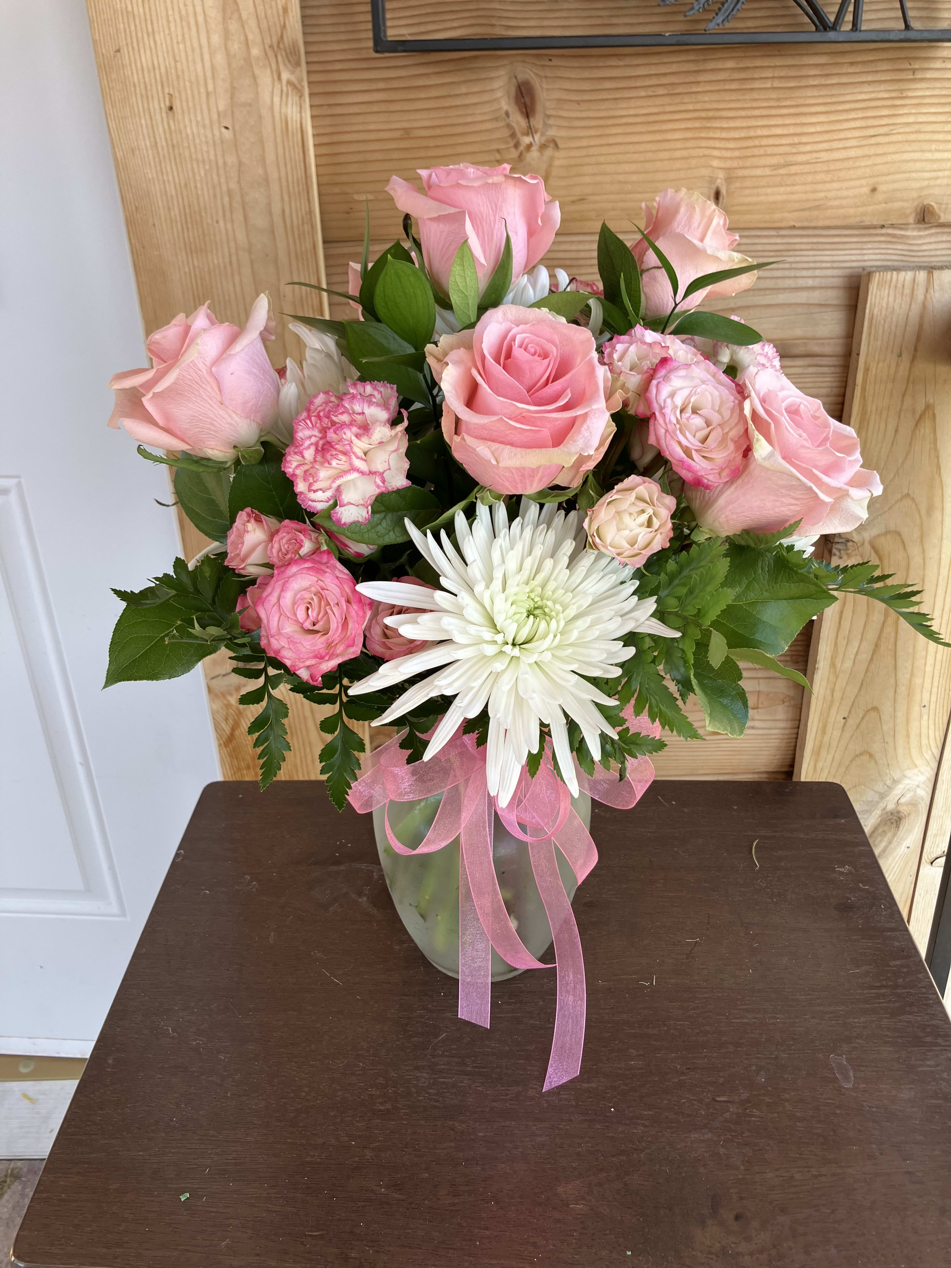 Pretty In Pink - This Pretty In Pink bouquet is a feminine bouquet with that soft pink touch! 
