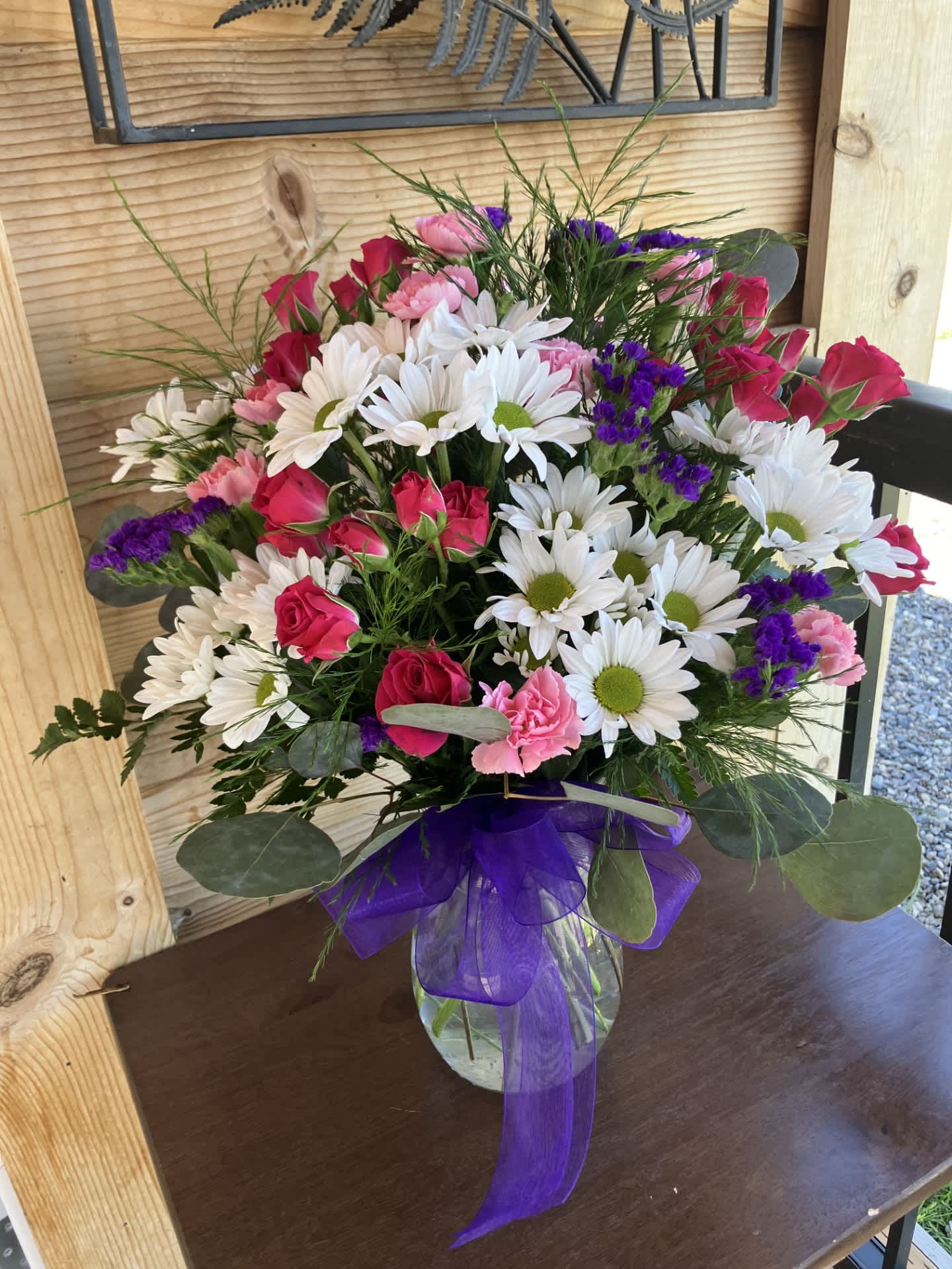 Wildflower Trail - Mix of flowers and spray roses