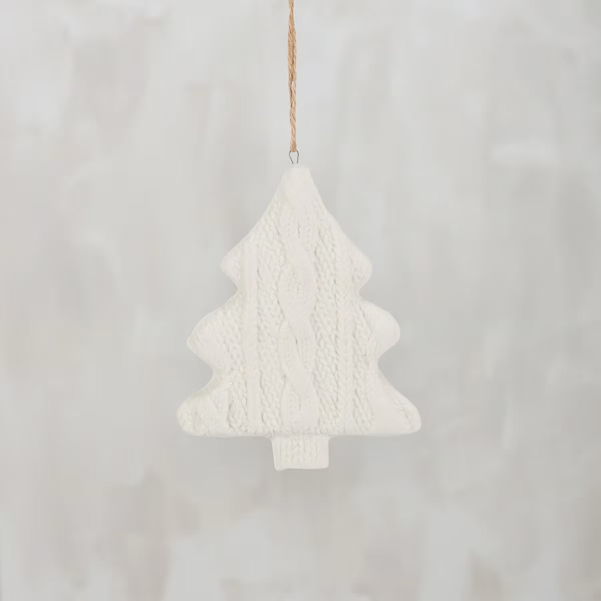 Primitives by Kathy Ceramic Knitted Tree - Pretty Ceramic Tree, lovely for a tree or added onto one of our arrangements.