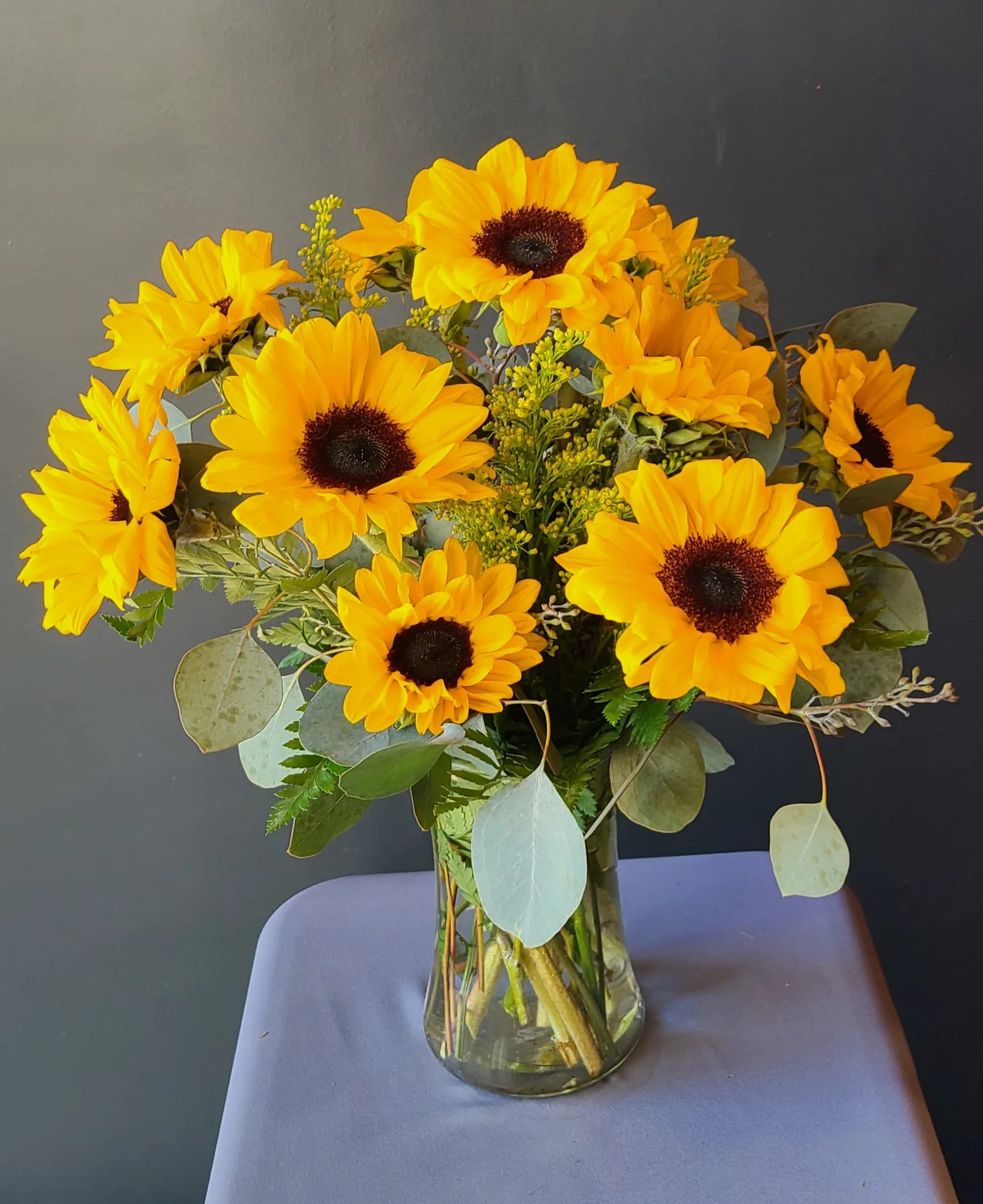 Sunflower Fields - Fresh from the fields, our dazzling sunflowers are sure to please all those who bring sunshine to your life.